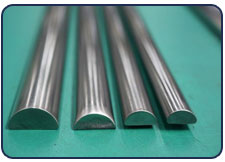 Copper Nickel Half Round bar